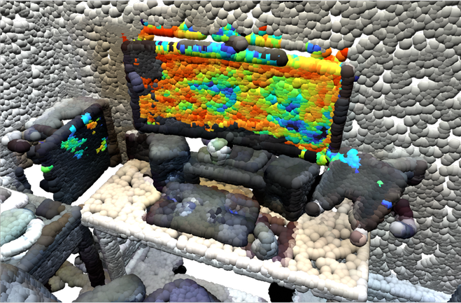 RelationField &mdash; monitor standing on desk